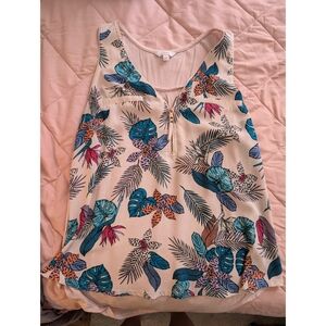 Floral pink blouse from Candie's